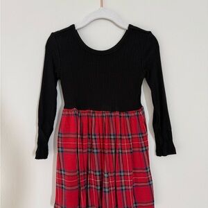 Little Sleepies Holiday Plaid Dress 2T